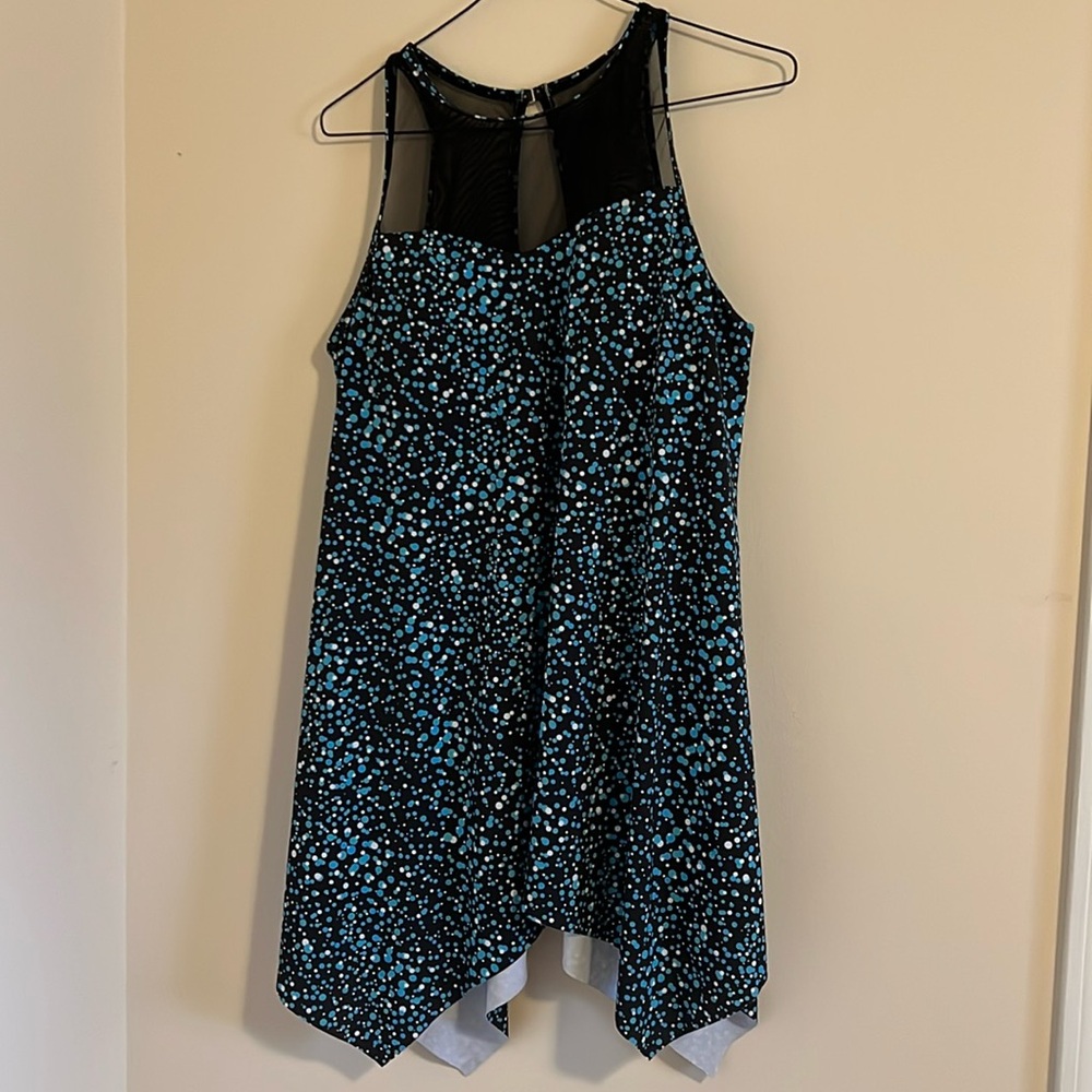 Tankini Top mesh-inset